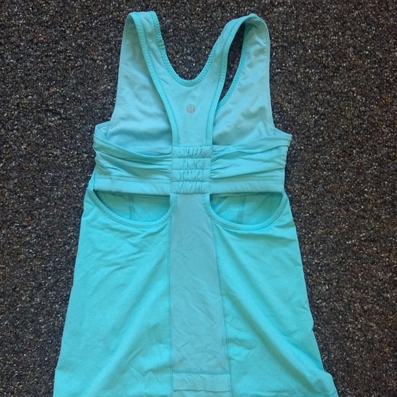 lululemon athletica Tops - Light Blue Lululemon Turbo Tank Size 2